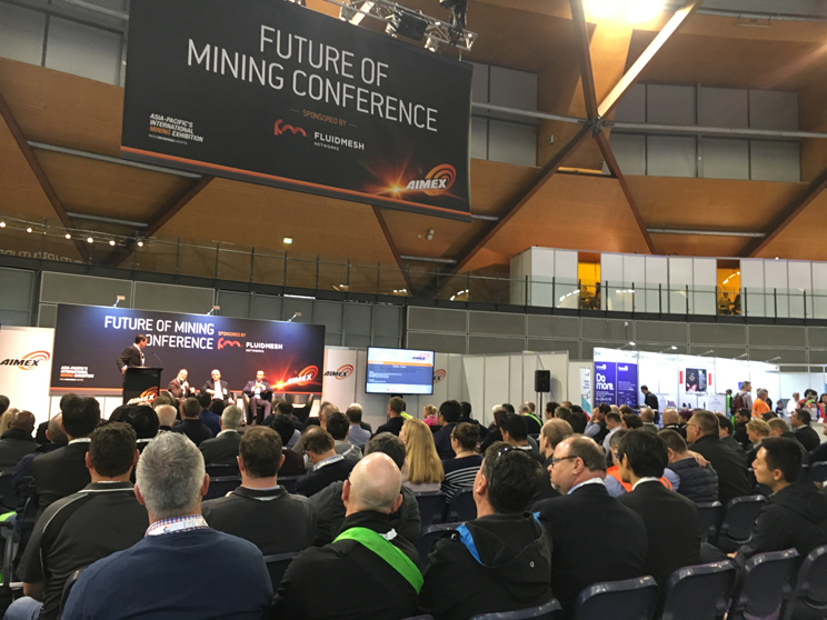 2017年參加澳大利亞國際礦業展